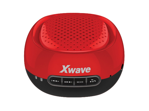 Xwave B COOL Bluetooth zvucnik, FM Radio, Micro SD, USB, crveni sa crnim dnom