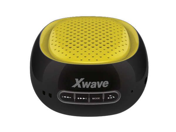 Xwave B COOL Bluetooth zvucnik, FM Radio, Micro SD, USB, crni sa zutom mrezicom