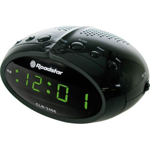 ROADSTAR CLR-2466BK Radio budilnik