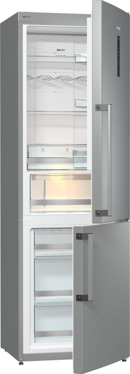 Gorenje NRC6192TX 222l 60x185x64cm Samostalni kombinovani frižider