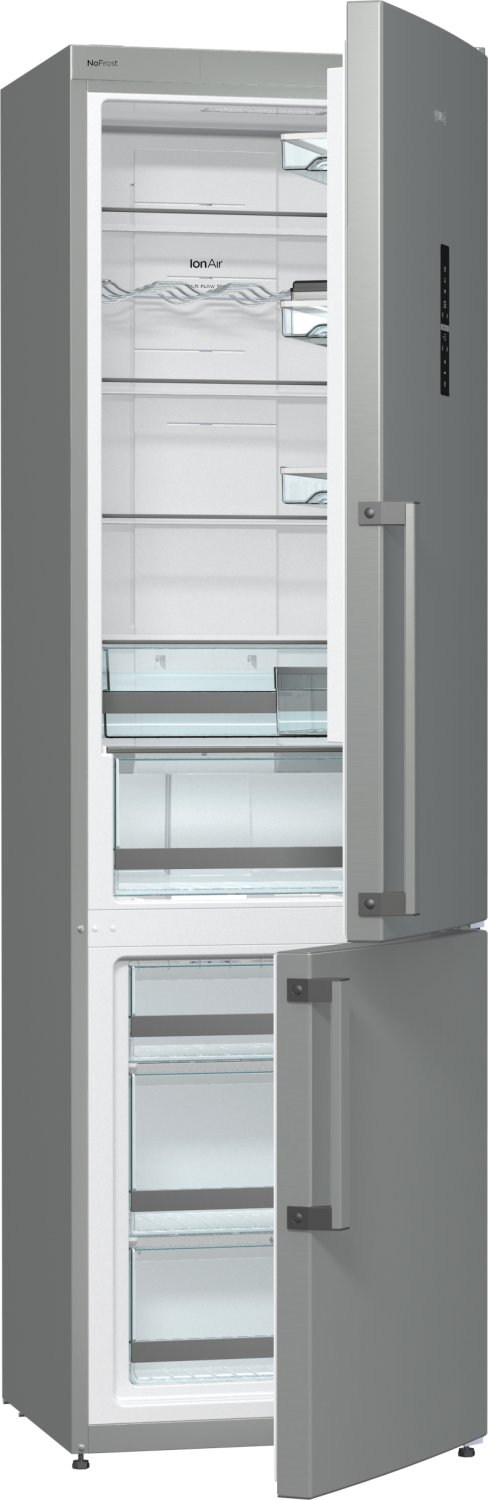 Gorenje NRK6203TX 363l 60×200×64cm Samostalni kombinovani frižider