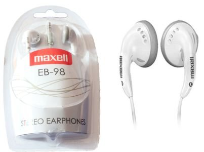 Maxell EB-98 White Ear Bud slusalice