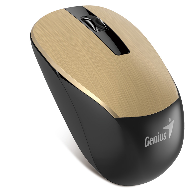 GENIUS NX-7015 Wireless Optical USB crno-zlatni miš 