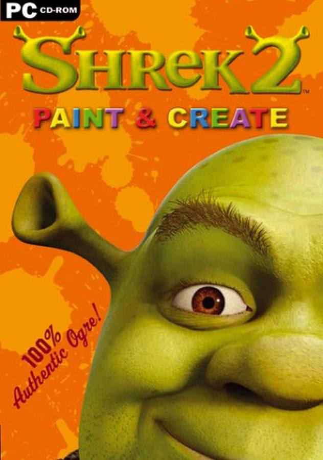 PC Shrek 2 Paint and Create