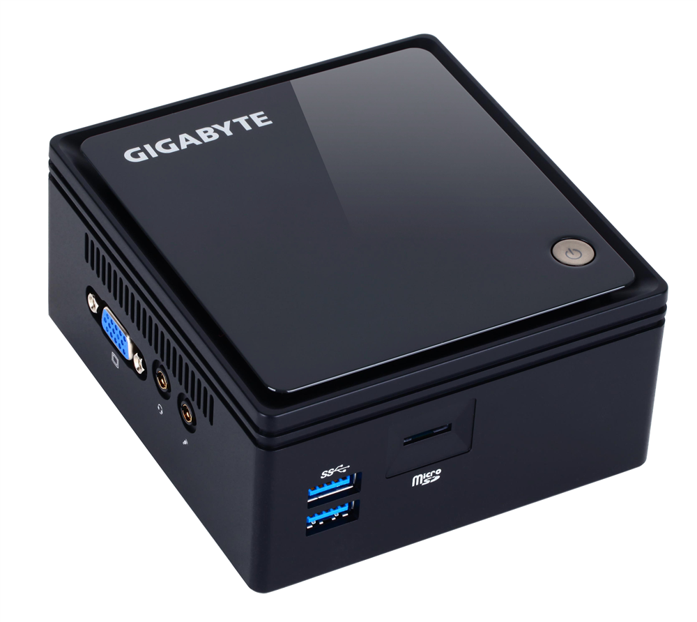 GIGABYTE GB-BACE-3000 BRIX Mini PC Intel Dual Core N3000 1.04GHz (2.08GHz) 
