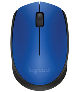 Logitech Wireless Mouse M171 Blue, New