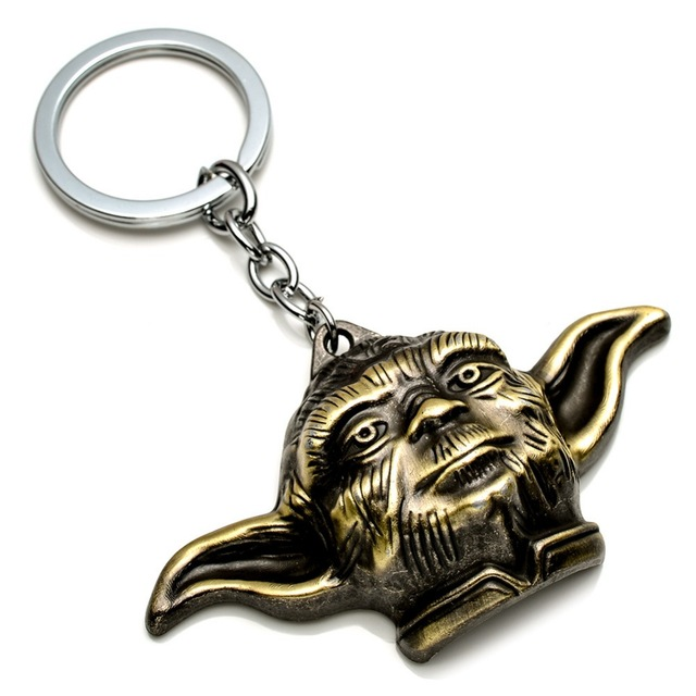 STAR WARS - Metal Keychain Yoda