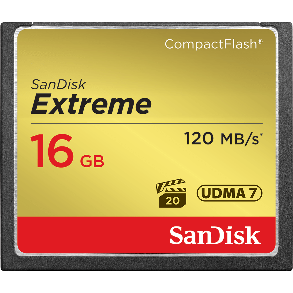 SanDisk CF 16GB Extreme pro 120 mbs