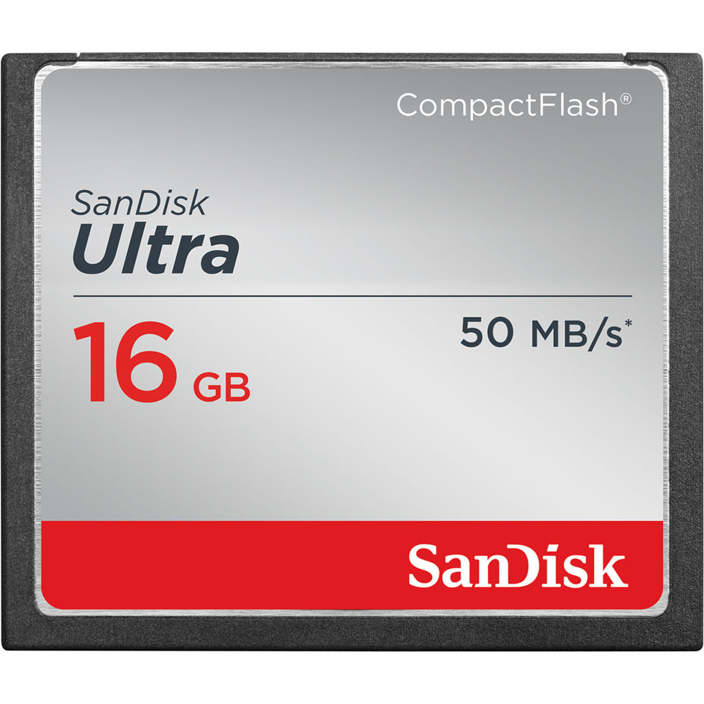 SanDisk CF 16GB Ultra 50 mbs (Compact Flash)