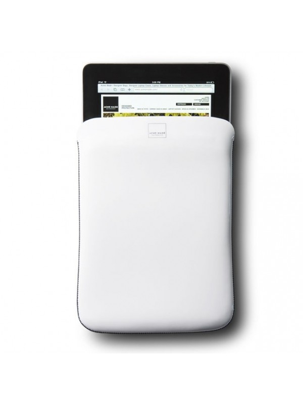 Acme Made Skinny Sleeve iPad Gloss(bela)