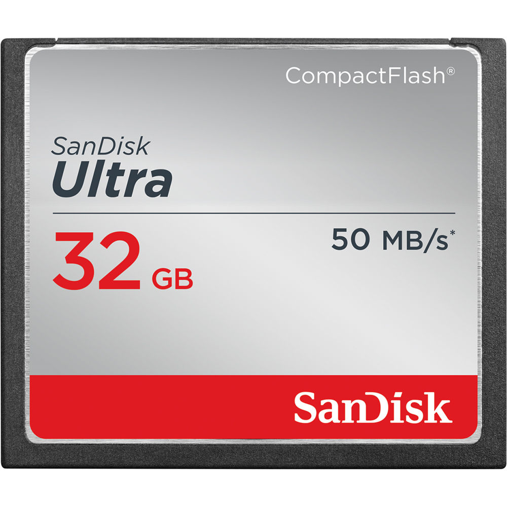 SanDisk CF 32GB Ultra 50 mbs (Compact Flash)