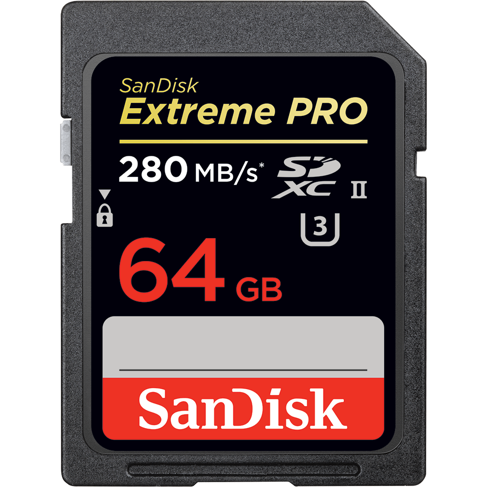 SanDisk SD 16GB Extreme 280mbs