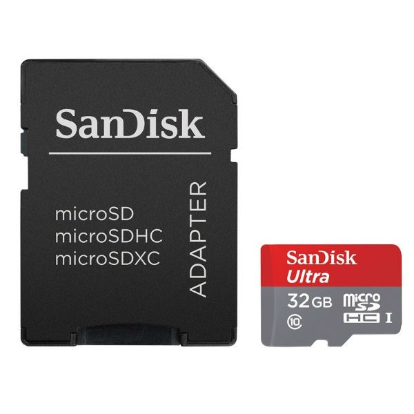 SanDisk SDHC 32GB Ultra Micro 80MBs Class 10 sa Adapterom