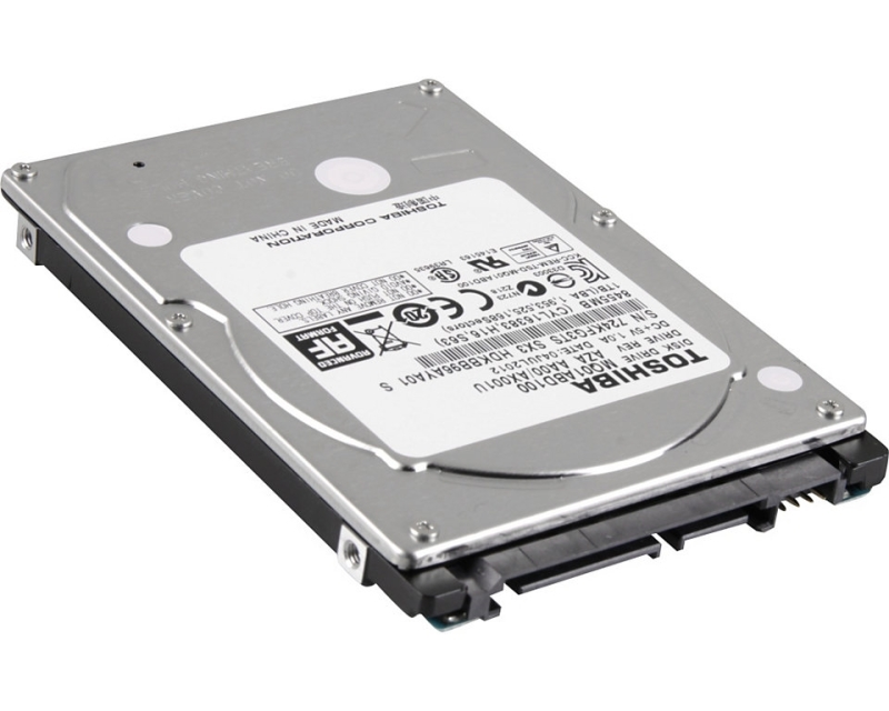 TOSHIBA 1TB 2.5 SATA III 8MB 5.400rpm HDWJ110UZSVA L200 series