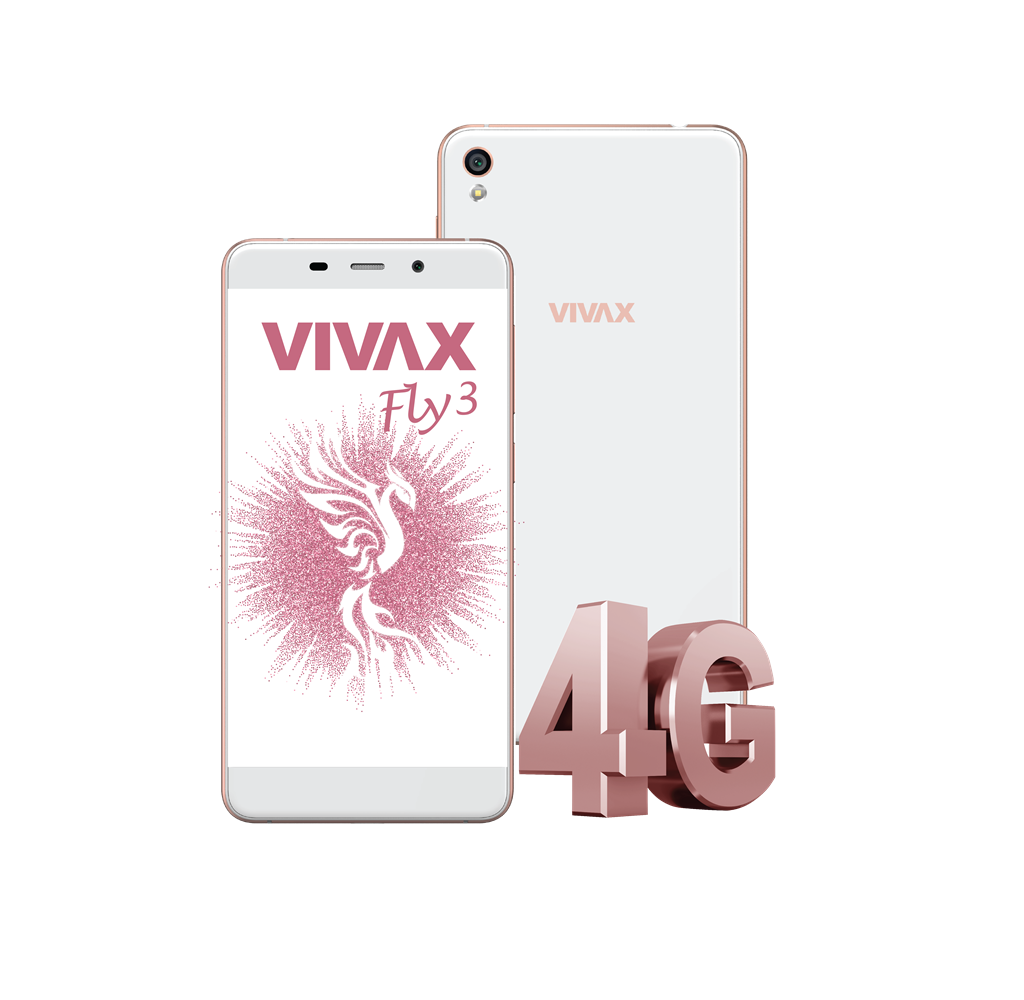 VIVAX SMART Fly 3 LTE rose gold