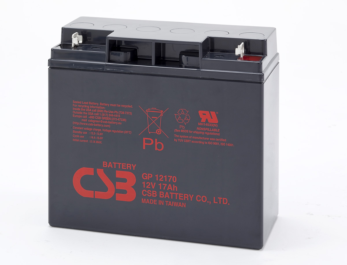 UPS CSB Baterija, 12V-17 Ah  GP12170