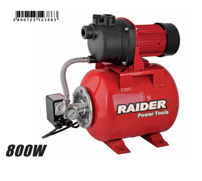 Raider HIDROFOR RD-WP800