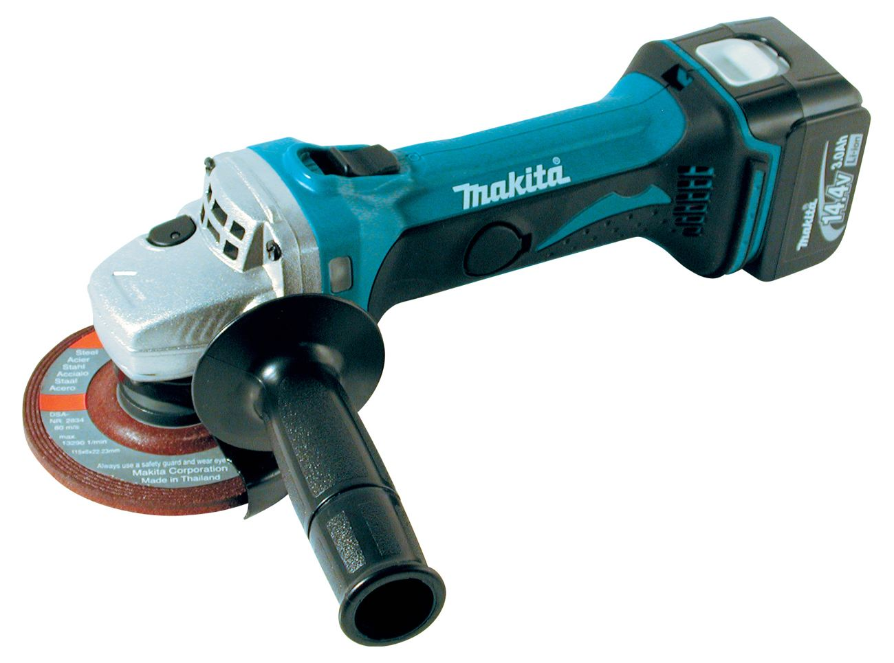 Makita DGA450RFE akumulatorska ugaona brusilica