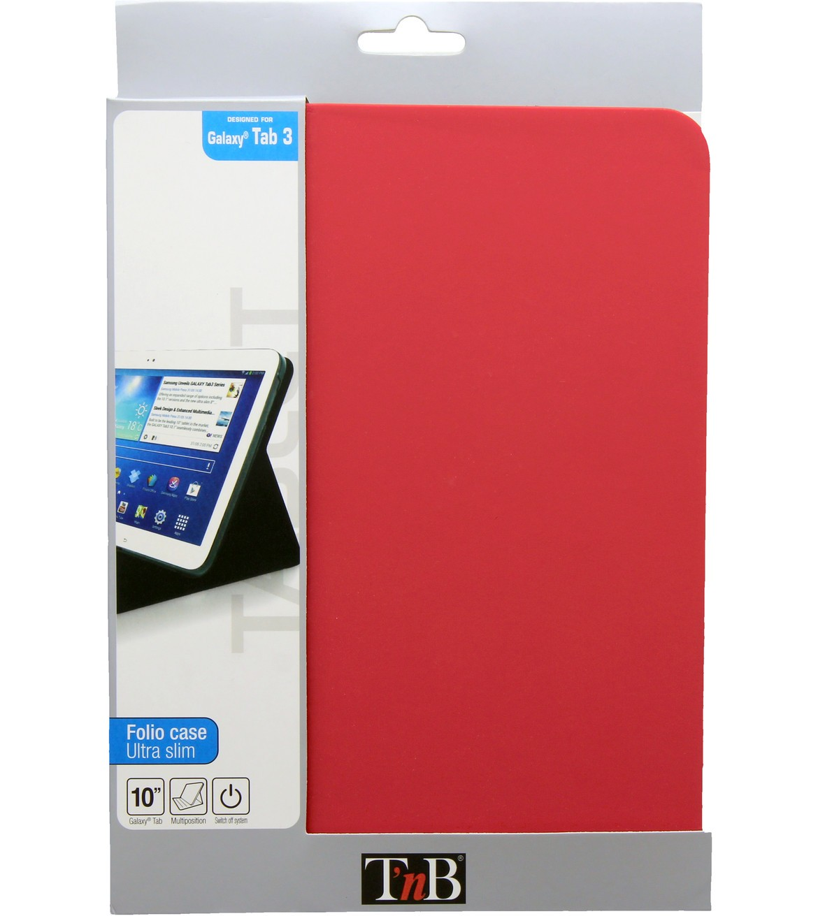 TNB SGAL3RD10 TORBICA ZA SAMSUNG GALAXY TAB3 10, RED