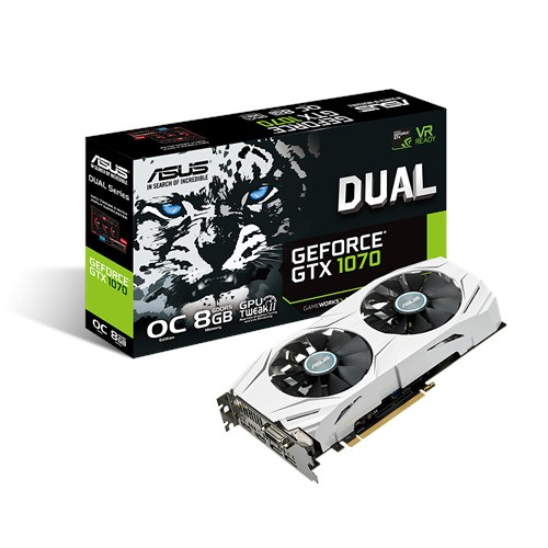 ASUS nVidia GeForce GTX 1070 8GB 256bit DUAL-GTX1070-O8G 