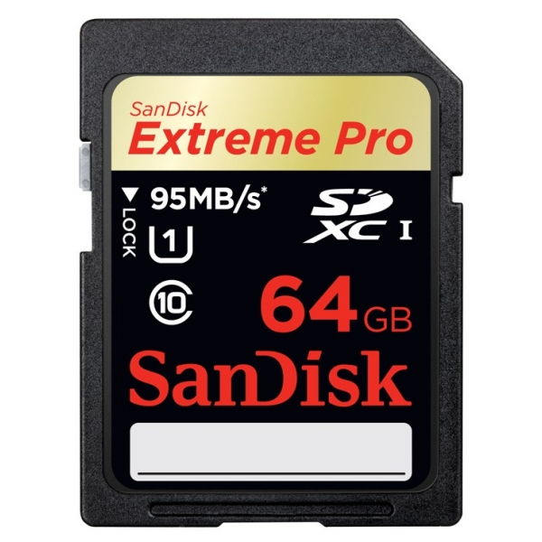 SanDisk SD 64GB Extreme PRO 95mb/s