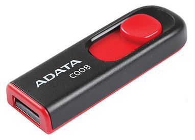 AData 32GB AC008-32G-RKD crni