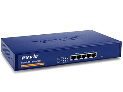 TENDA LAN ROUTER TEL480T+ (2WAN+3LAN LOAD BALANCING)