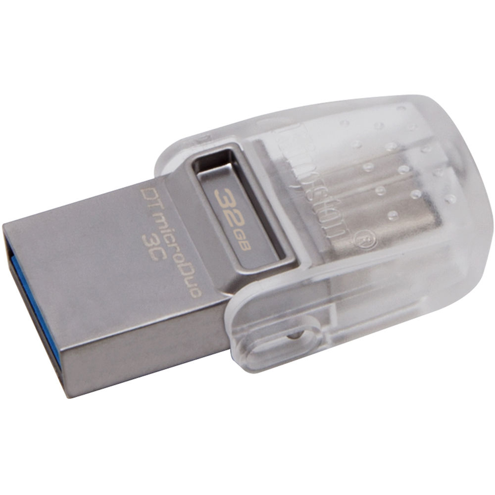 Kingston 32GB DT MicroDuo USB 3.1 DTDUO3C/32GB metal-bela