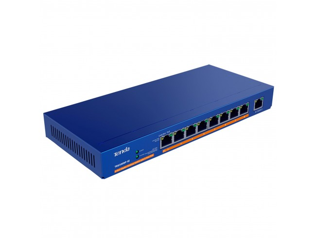 TENDA POE SWITCH TEG1009P-EI (9POE 1010010000MPBS) 802.3af