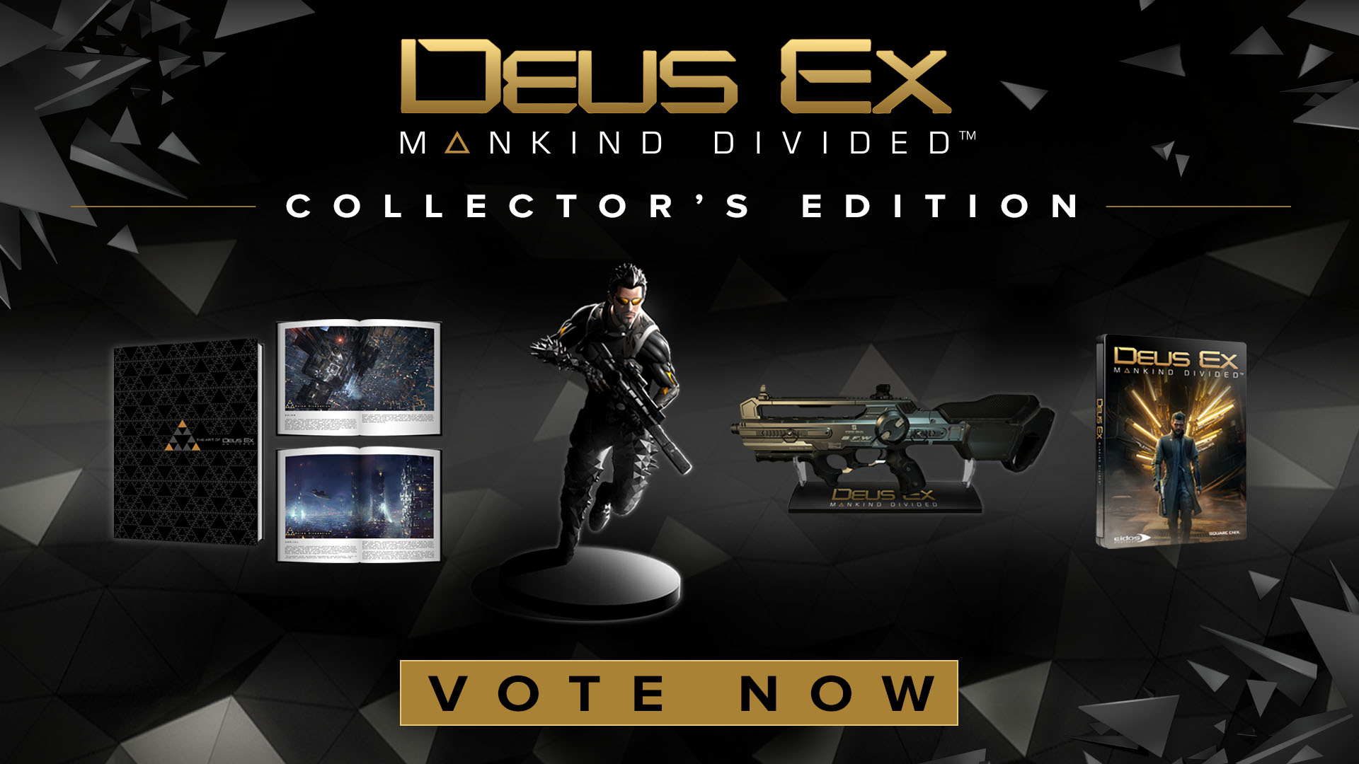 PC Deus Ex: Mankind Divided + Mini Adam figurine