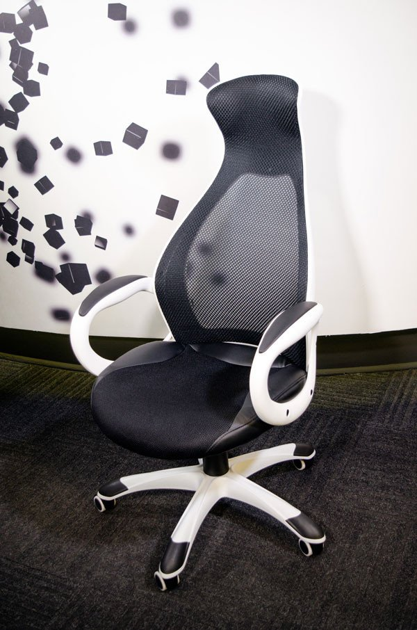 Anji Hanjin Seating Co. Gaming chair DS-019 (mesh + PU) black & white