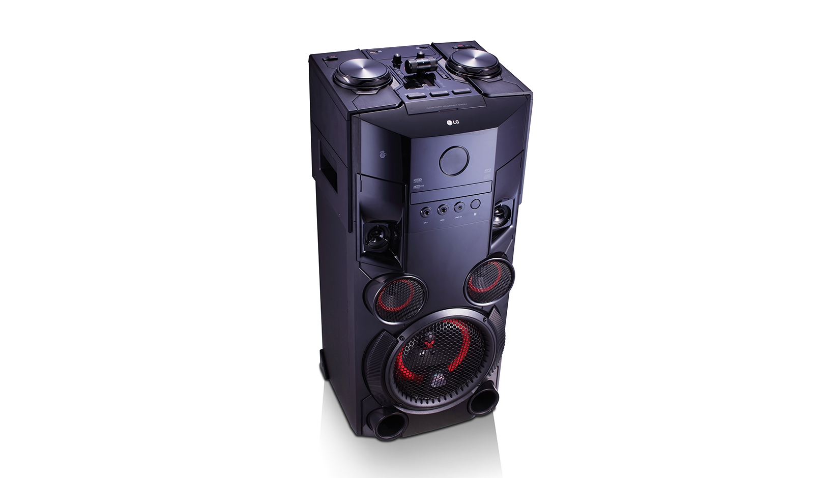 LG OM5560 Mini linija, 2.1, 500W, FM Radio, Bluetooth, 2xUSB