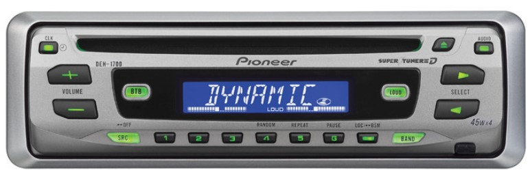 Pioneer DEH-1700 auto plejer