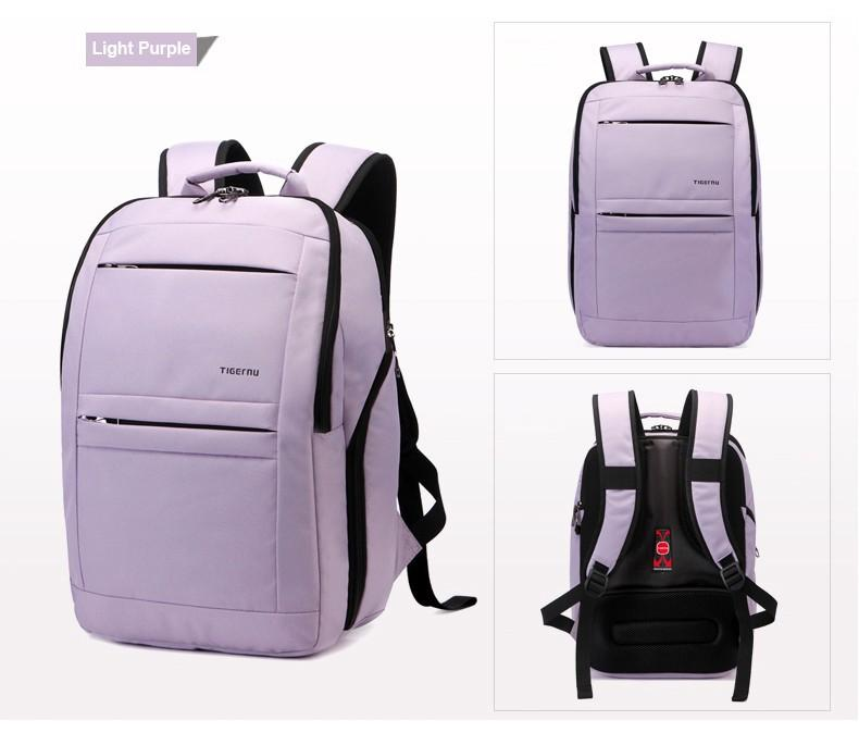 Tigernu Ranac za laptop T-B3152 Light Purple