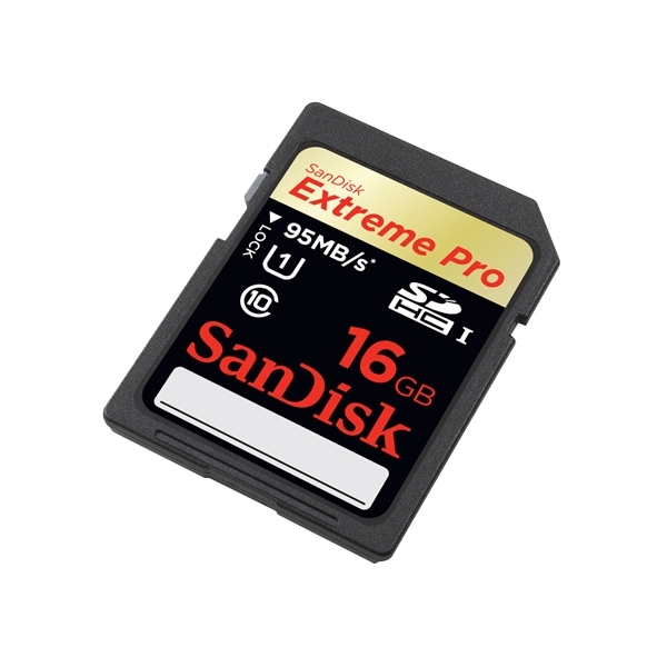 SanDisk SD 16GB Extreme PRO 95mb/s 