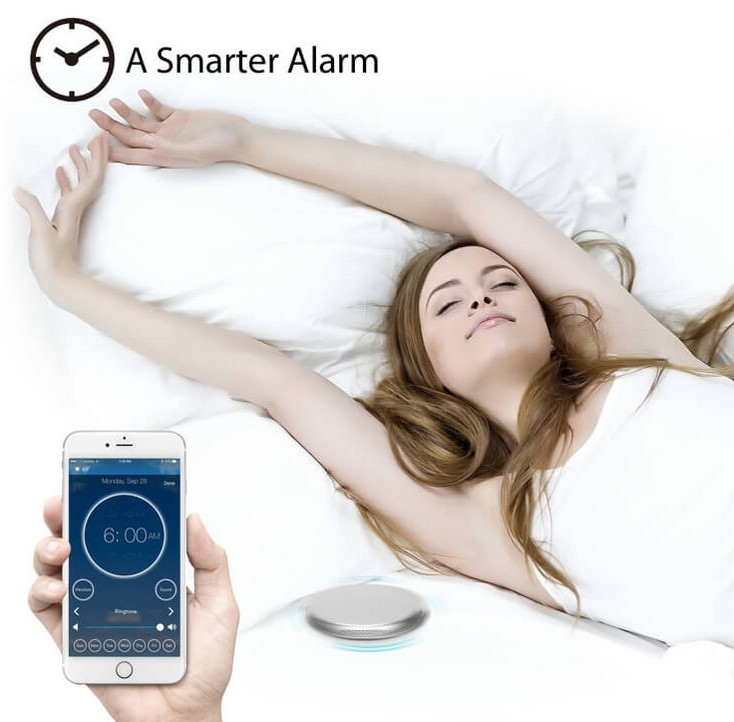 iLuv Bluetooth Smart Alarm Shaker (SmartShaker 2) White